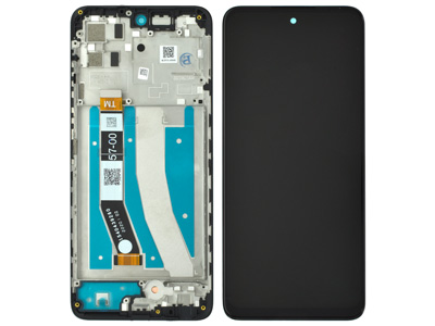 Motorola Moto G32 LCD + Touch Screen + Frame Black