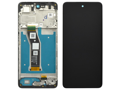 Motorola Moto G04 LCD + Touch Screen + Frame Black