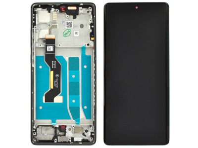 Motorola Moto G85 5G LCD + Touch Screen + Frame Urban Grey