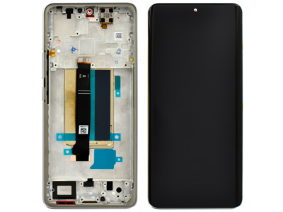 Xiaomi Redmi Note 13 Pro Plus 5G LCD + Touchscreen + Frame Moonlight White