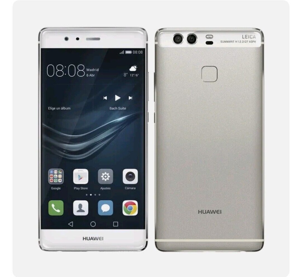 Huawei P9 (32 GB) Argento - Grado Estetico: Buono - Batteria Standard