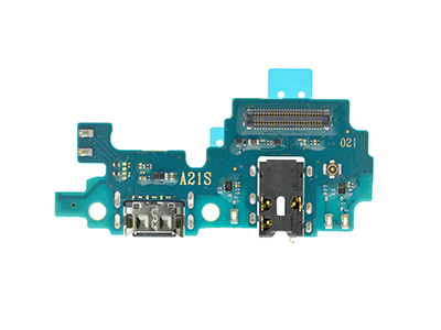 Samsung Galaxy A21S Sub Board + Plug In + Jack Audio + Microfono (ECOSTORE)
