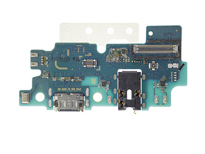 Samsung Galaxy A50 Sub Board + Plug In + Jack Audio + Microfono **Vers. B04C**(Eco Store) (ECOSTORE)