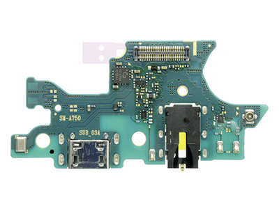 Samsung Galaxy A7 2018 Sub Board + Plug In + Jack Audio + Microfono