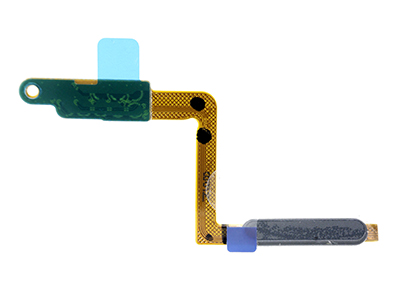 Samsung Galaxy A7 2018 Flat Cable + Lettore ImPronta Nero