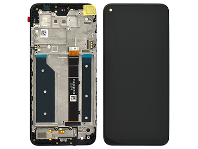 LG K61 LCD + Touchscreen + Frame + Switch Tasti Laterali