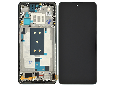 Xiaomi 11T 5G LCD + Touch screen + Frame + Tasto Volume Meteorite Gray