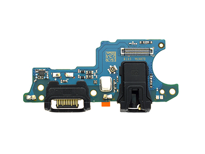 Samsung Galaxy A02 S Sub Board + Plug In + Jack Audio + Microfono