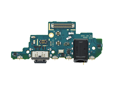 Samsung Galaxy A52 S Sub Board + Plug In + Jack Audio + Microfono Vers. K1 (ECOSTORE)