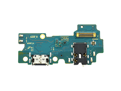 Samsung Galaxy A22 Sub Board + Plug In + Jack Audio + Microfono (ECOSTORE)