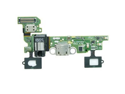 Samsung Galaxy A3 Flat Cable + Plug in + Microfono + Tasti Funzione + Switch Tasto Home + Jack Audio