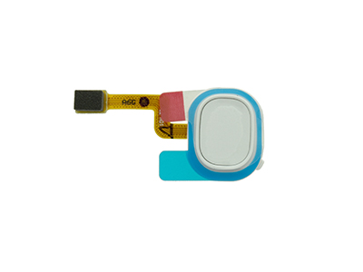 Samsung Galaxy A21 S Flat Cable + Lettore Impronta Bianco