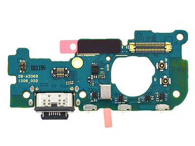 Samsung Galaxy A33 5G Sub Board + Plug In + Microfono (ECOSTORE)