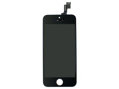 Apple iPhone 5S Display Touch Nero - Matrice Compatibile