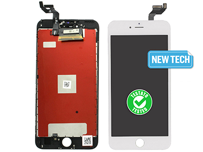 Apple iPhone 6S Plus Display Touch Bianco - Matrice Compatibile (Eco Store)