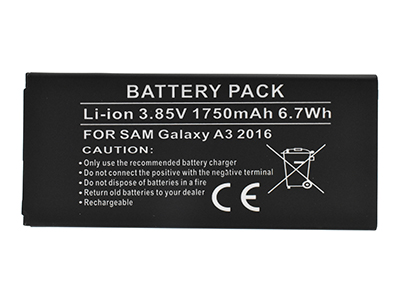 Samsung Galaxy A3 2016 Batteria Compatibile