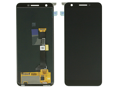 Google PIXEL 3A LCD + Touch Screen Nero