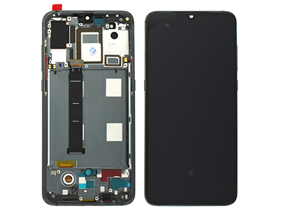 Xiaomi MI 9 LCD + Touch Screen + Frame + Tasti Laterali Nero
