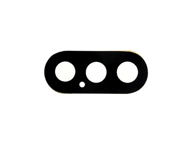 Apple iPhone X Vetrino Camera + Adesivo (ECOSTORE)
