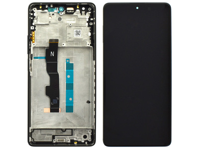 Xiaomi Redmi Note 13 5G LCD + Touch screen + Frame + Tasto Volume Graphite black