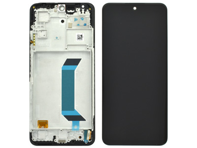 Xiaomi Poco X5 LCD + Touch Screen + Frame + Switch Tasti Laterali Black
