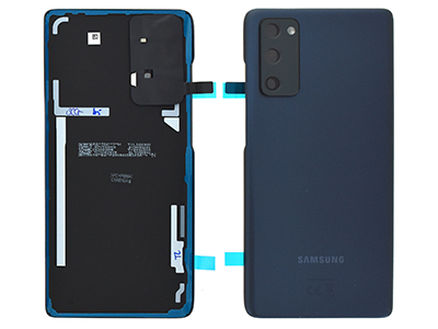 Samsung Galaxy S20 FE Cover Batteria + Vetrino Camera + Adesivi Cloud Navy