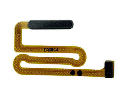 Samsung Galaxy A12 Flat Cable + Lettore ImPronta Nero