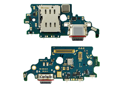 Samsung Galaxy S21 5G Sub Board + Plug In + Microfono + Lettore Sim (ECOSTORE)