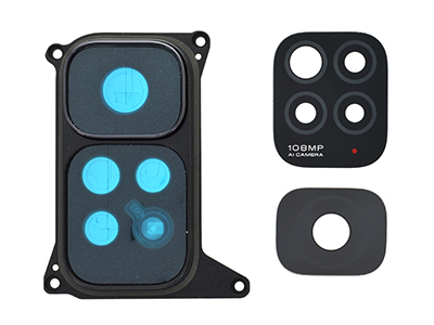 Xiaomi Redmi Note 11S 4G Cover Camera + Vetrino Black