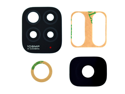 Xiaomi Redmi Note 11S 4G Vetrino Camera Posteriore + Adesivo Kit 2 pz. (ECOSTORE)