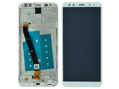 Huawei Mate 10 Lite LCD + Touchscreen + Frame White