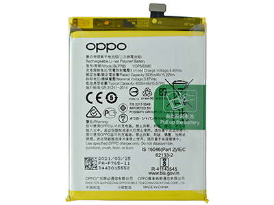 Oppo A91 BATTERIA ORIGINALE  (ECOSTORE)