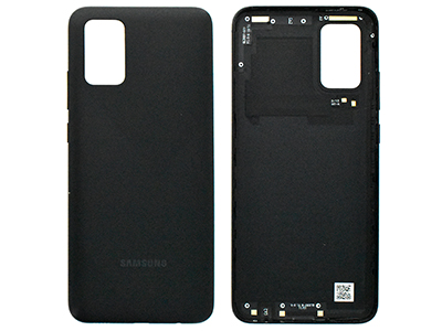 Samsung Galaxy A02S Cover Batteria + Tasti Laterali Black