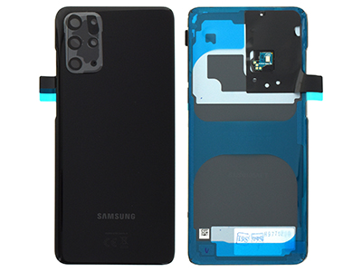 Samsung Galaxy S20 Plus 5G Cover Batteria in vetro + Vetrino Camera + Microfono Nero