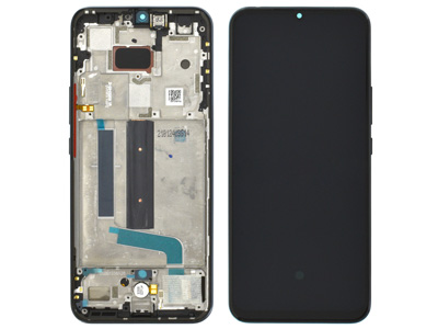 Xiaomi MI 10 Lite LCD + Touchscreen + Frame + Tasti Laterali Cosmic Grey