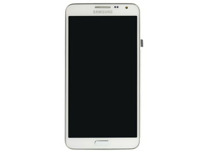 Samsung Galaxy Note 3 NEO LCD + Touchscreen + Frame + Tasti Laterali per Vers. Bianco