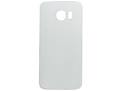 Samsung Galaxy S6 Edge Cover Batteria No Vetrino Bianco No Logo (ECOSTORE)