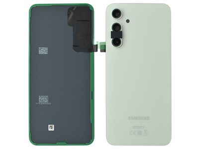 Samsung Galaxy A54 5G Cover Batteria + Cover Camera completo + Adesivi Awesome White (ECOSTORE)