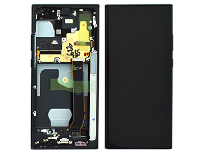 Samsung Galaxy Note 20 Ultra LCD + Touchscreen + Frame + Tasti Laterali Mystic Black