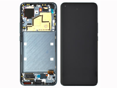 Xiaomi MI 11 5G LCD + Touchscreen + Frame Midnight Gray - Compatibile
