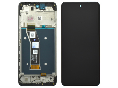 Motorola Moto G24 LCD + Touch Screen + Frame Black