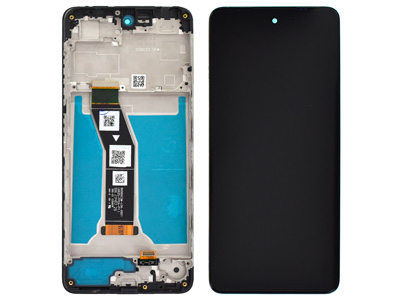 Motorola Moto G04 S LCD + Touch Screen + Frame Black