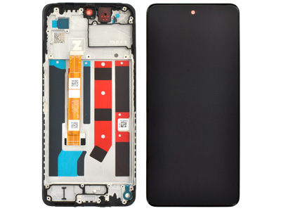 Oppo A60 LCD + Touch Screen + Frame Black