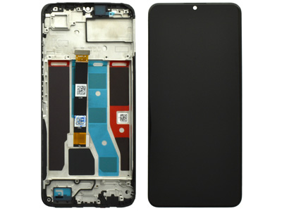 Realme NOTE 50 4G LCD + Touch Screen + Frame Black (ECOSTORE)