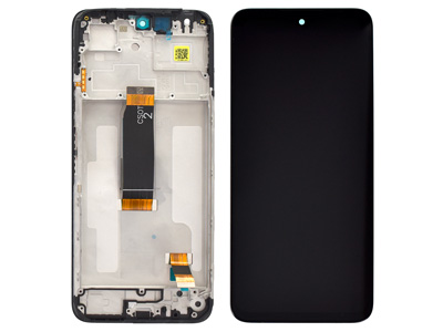 Xiaomi Redmi 13 LCD + Touch Screen + Frame + Switch Tasti Laterali Black