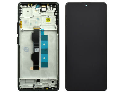 Xiaomi Redmi Note 13 Pro 4G LCD + Touch screen + Frame + Tasti Laterali Midnight Black
