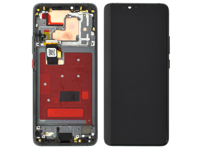 Huawei Mate 20 Pro LCD + Touch Screen + Frame + Tasti Laterali Black