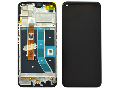 Realme 7i LCD + Touchscreen + Frame Black Vers. RMX2103 (ECOSTORE)