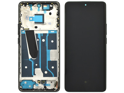 Realme 11 Pro LCD + Touch Screen + Frame + Tasti Laterali Astral Black
