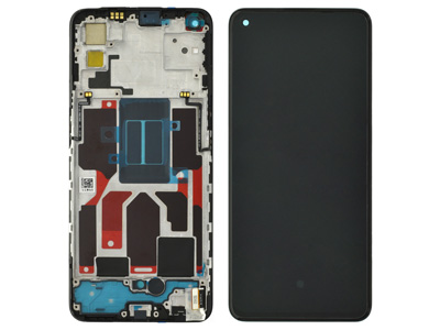 Realme GT Master Edition LCD + Touch Screen + Frame + Switch Tasti Laterali Black